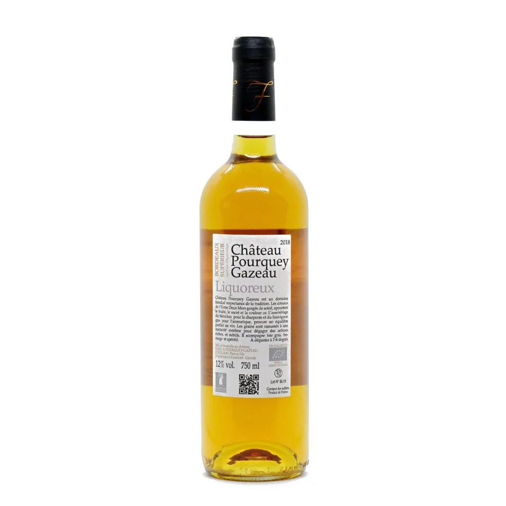 vin blanc liquoreux de bordeaux