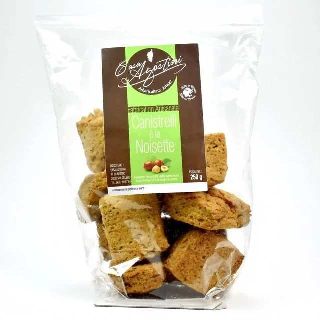 canistrelli à la noisette