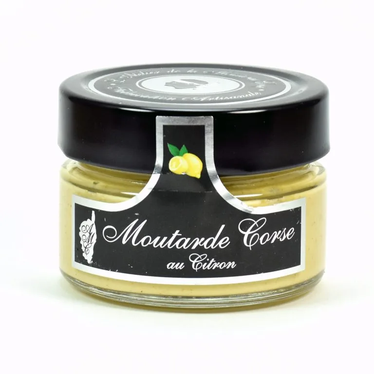 moutarde corse au citron