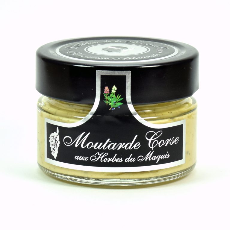 moutarde corse aux herbes du maquis