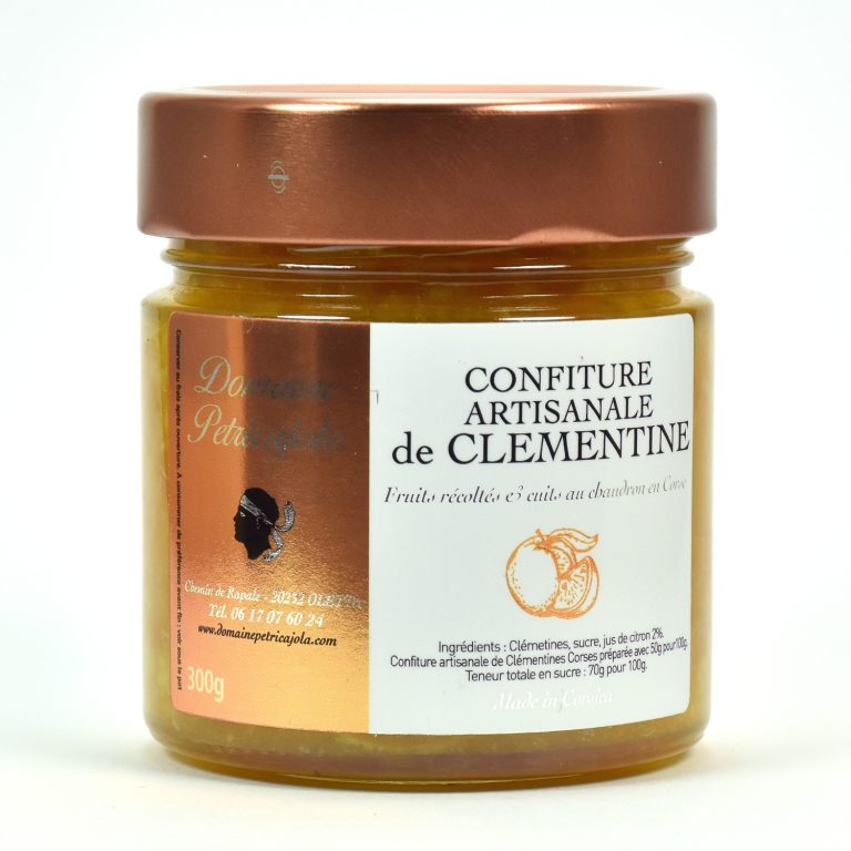 confiture aux clémentine