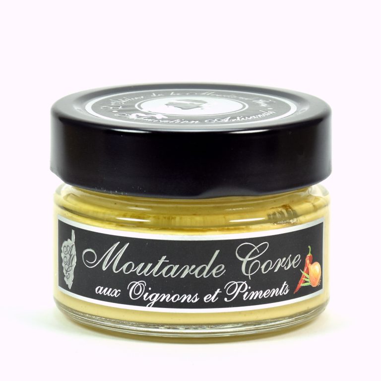 moutarde aux oignons et piments