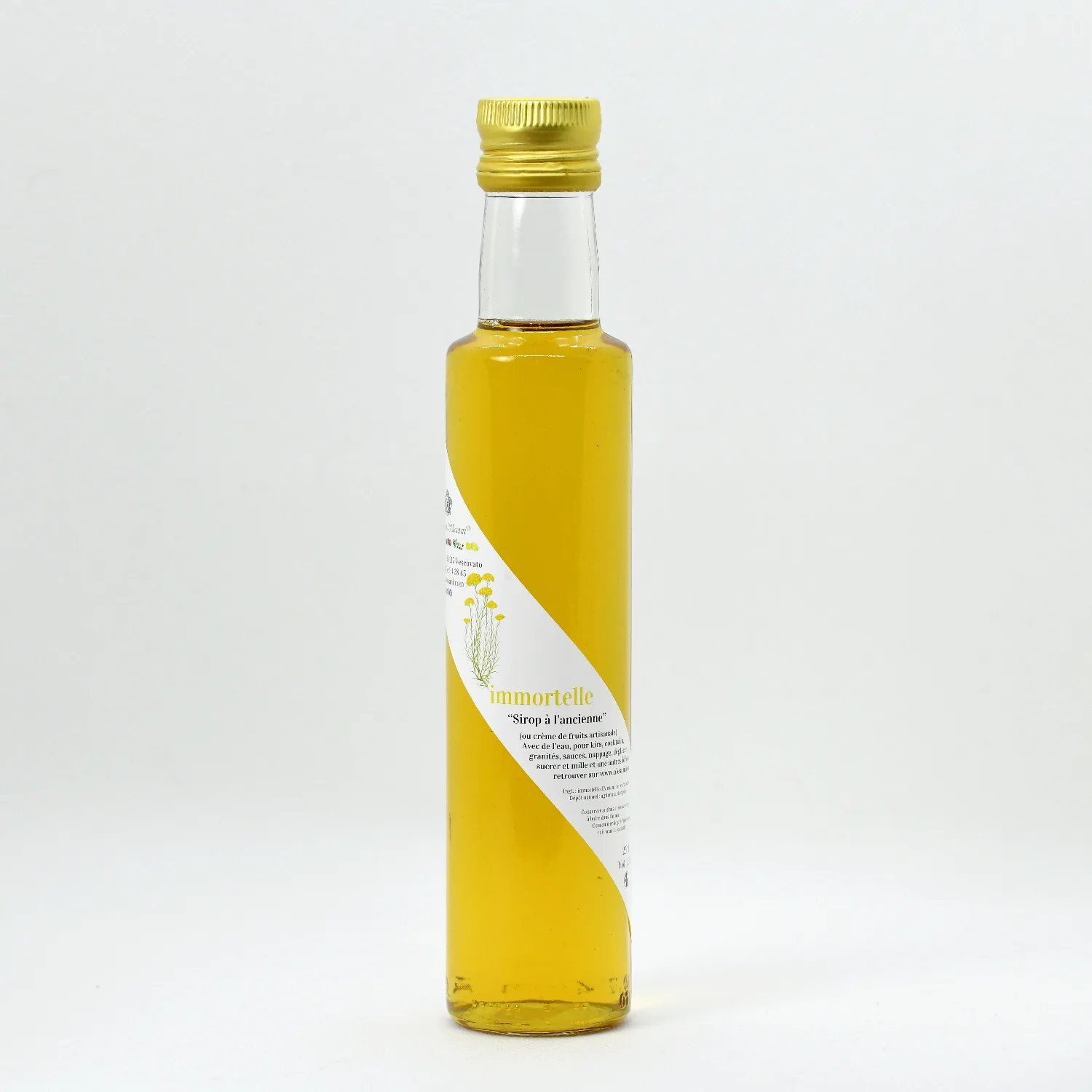 sirop d'immortelle