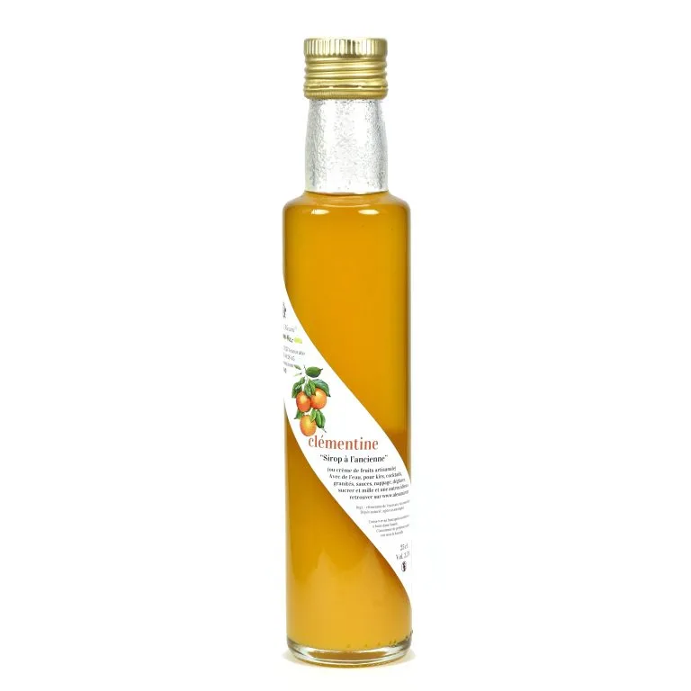 sirop de clémentine