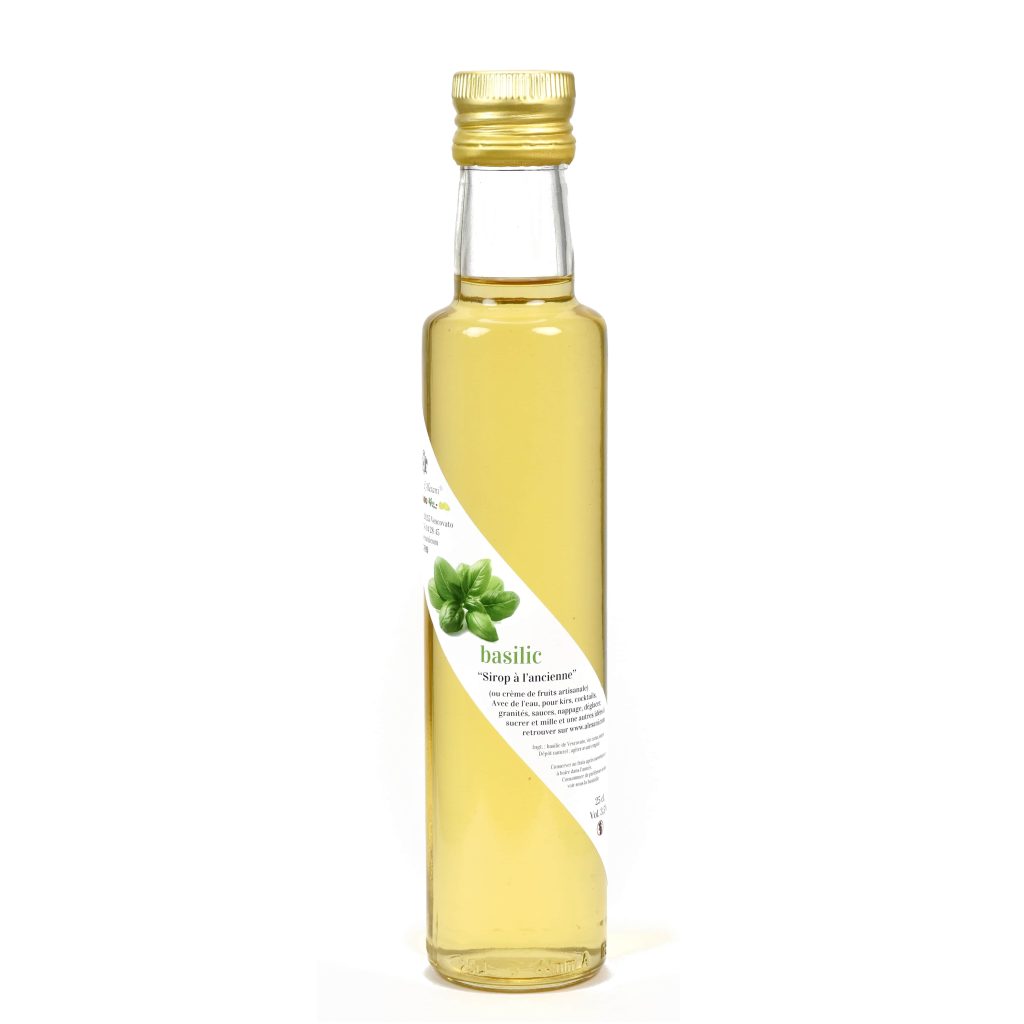 sirop de basilic