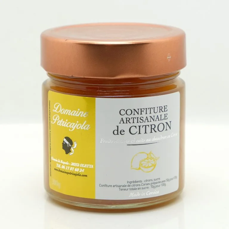 confiture au citron