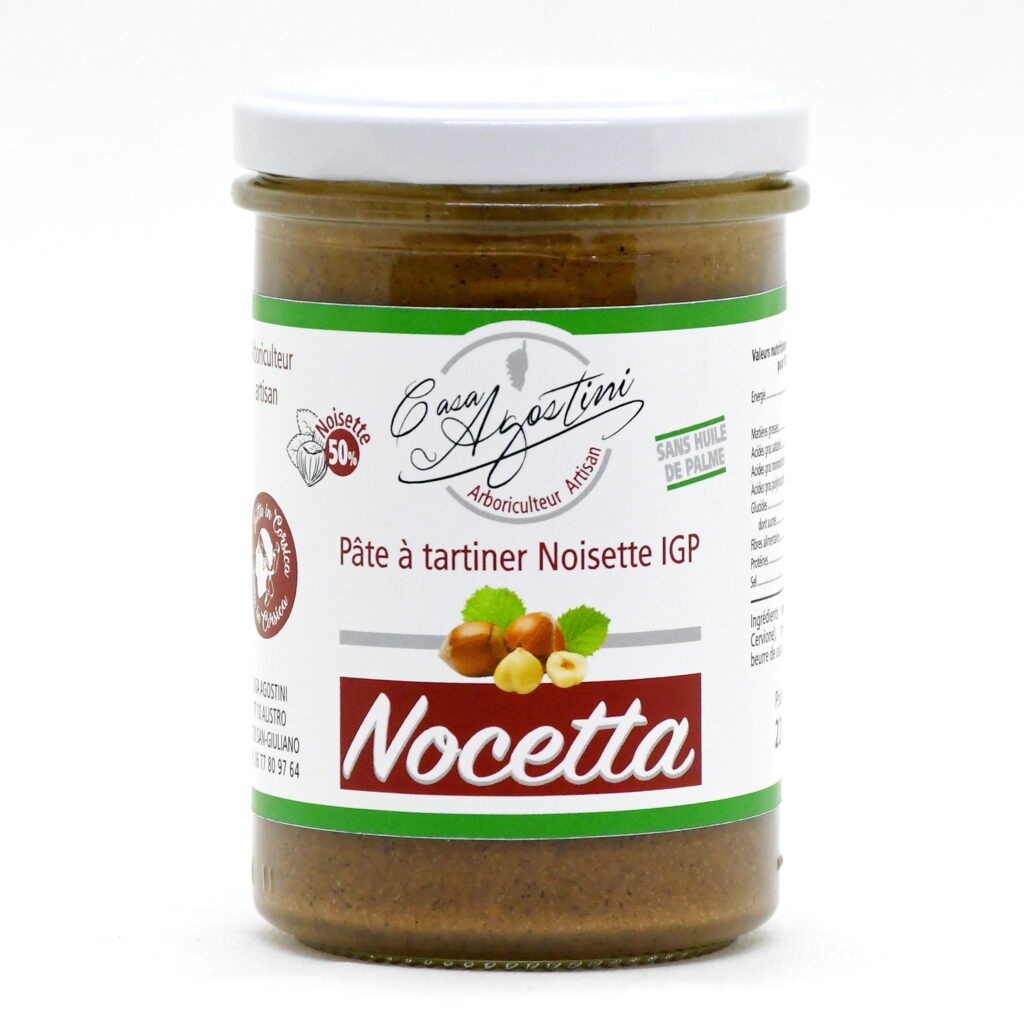 pâte à tartiner de noisette