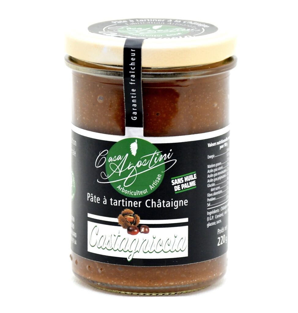 pâte à tartiner châtaigne