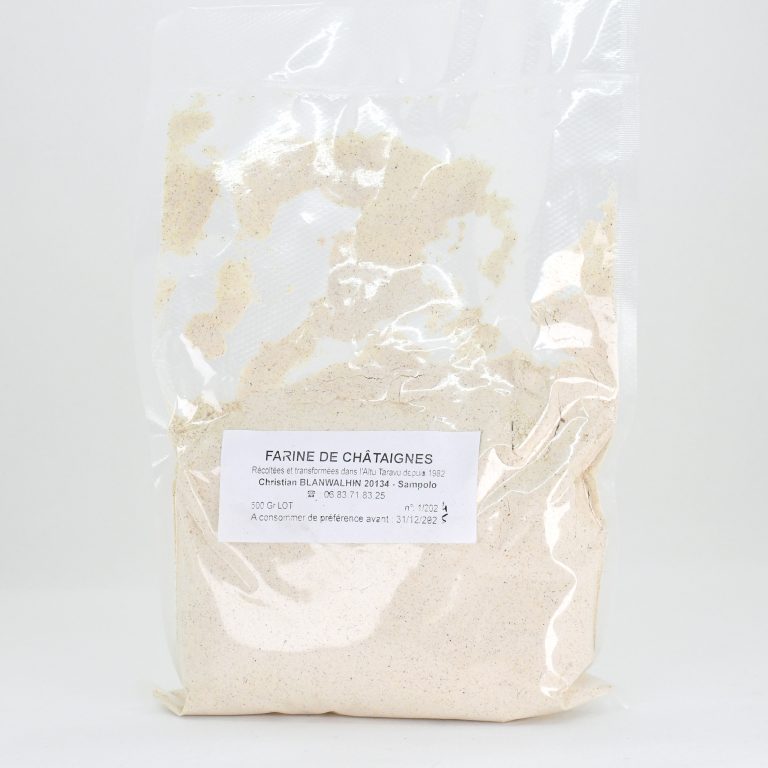 farine de châtaigne