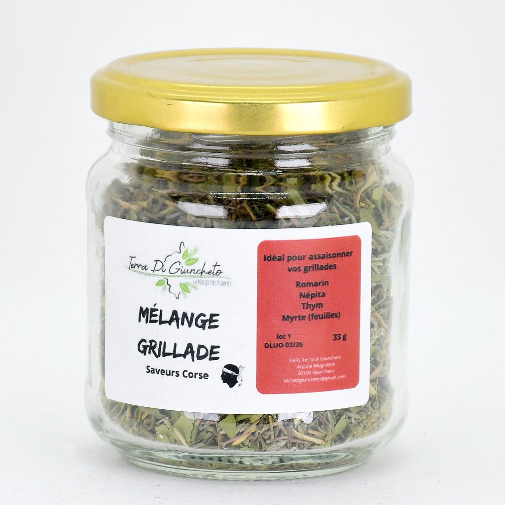 herbes mélange grillade