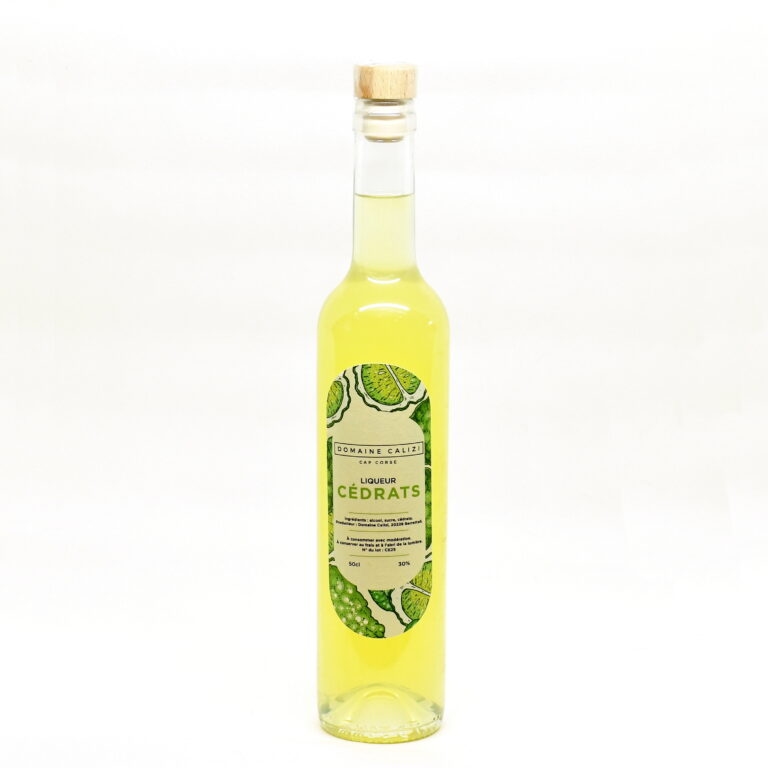liqueur de cédrat du cap corse