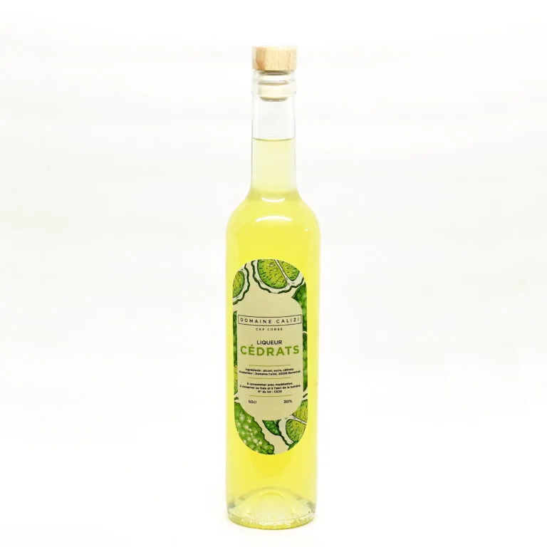 liqueur de cédrat du cap corse