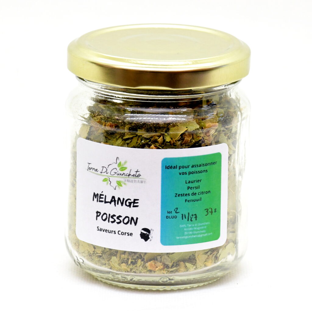 herbes mélange poissons