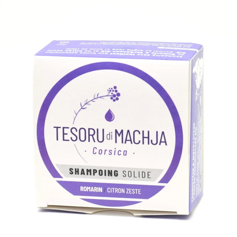 shampoing solide romarin citron zeste corse