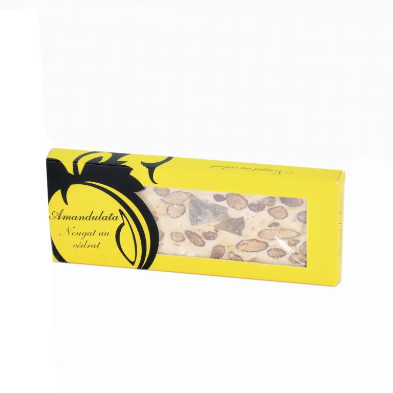 nougat au cédrat