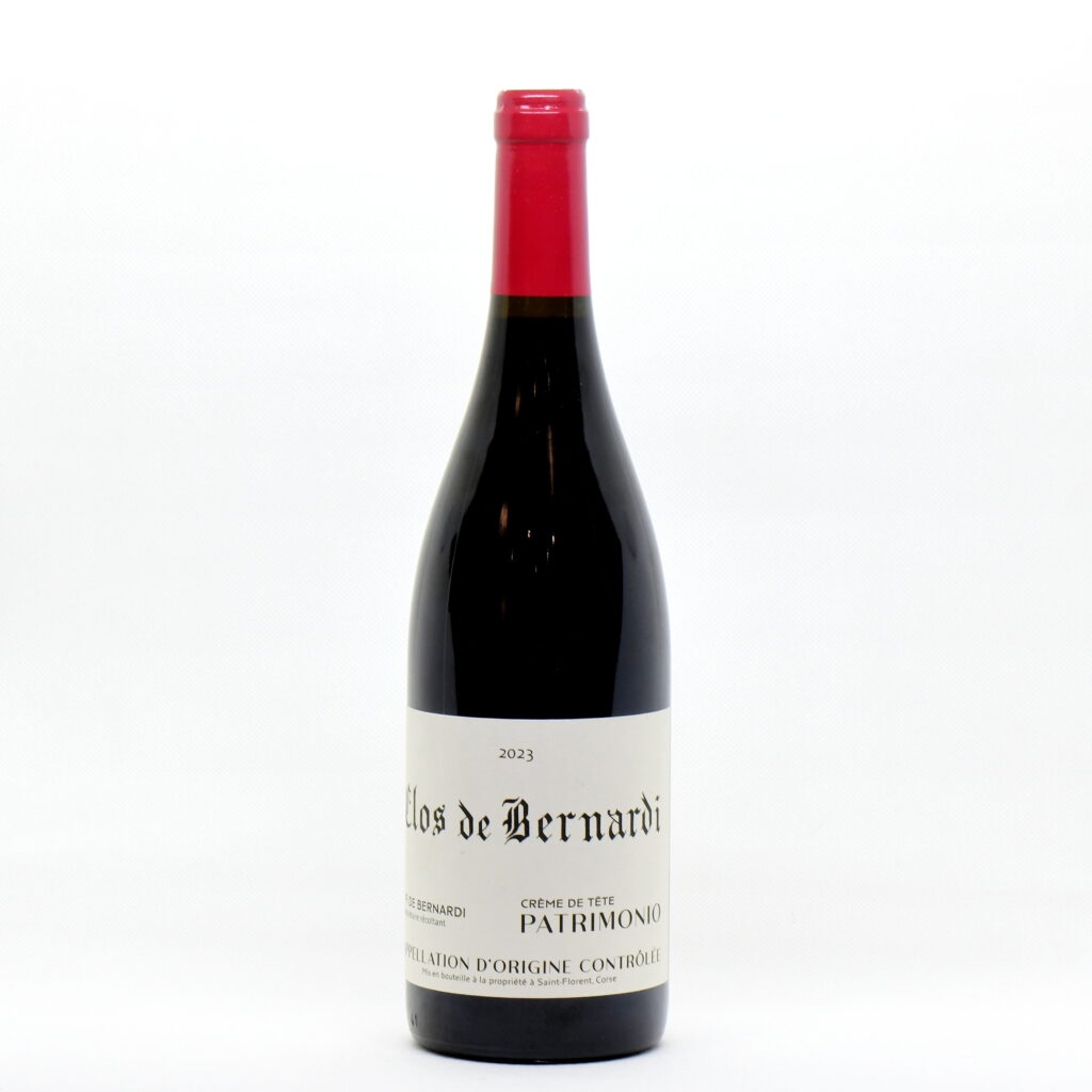 vin rouge de patrimonio